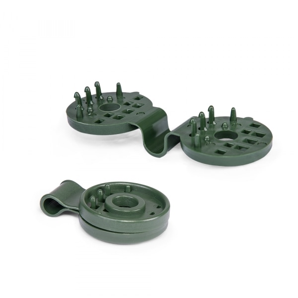 BUNGEE CORD CLIPS klemmeclips - løs (50 stk.) grøn