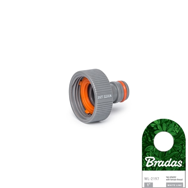 35 tuotteen paketti. Hanaliitin 1" WHITE LINE Bradas