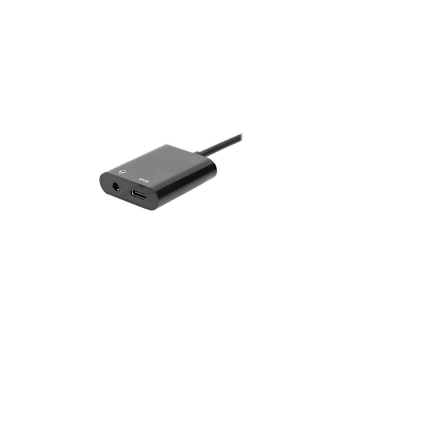 Digitus, Type-C till USB Type-C, USB Type-C adapter/omvandlare, Type-C till USB Type-C med 3,5 mm stereo, AK-300400-002-S