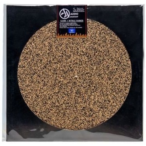 VINYYLI-SLIPMAT KORKKI- JA NITRILIKUMISEKOS, Audio Anatomia