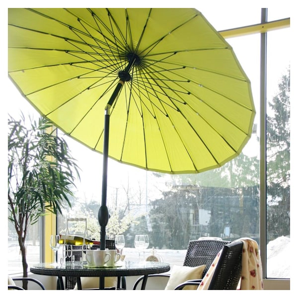 Parasoll SHANGHAI D2,13m, grønn