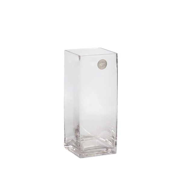 Vas IN HOME 10x10xH25cm, klart glas