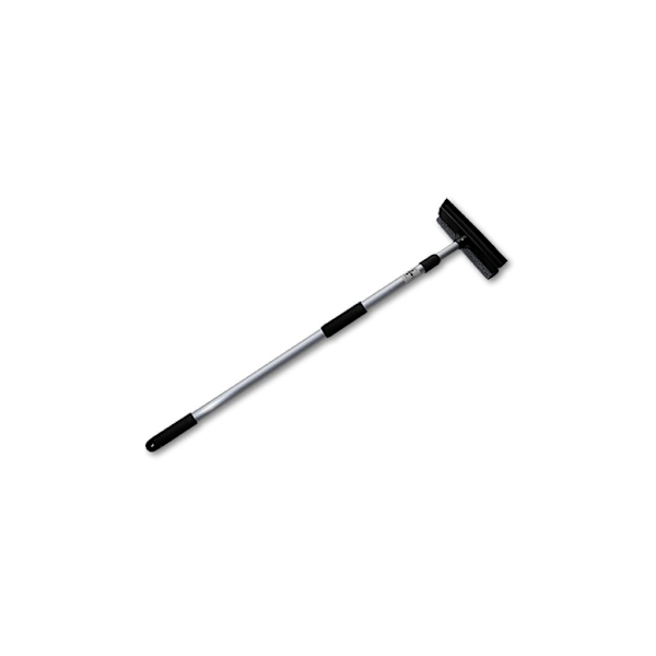 Tvättsäng i aluminium 10" - teleskophandtag 120cm