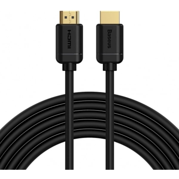 Tilbehør for tilkobling, HDMI 2.0-kabel 4K 30 Hz 3D HDR 18 Gbps 5m Sort, Baseus