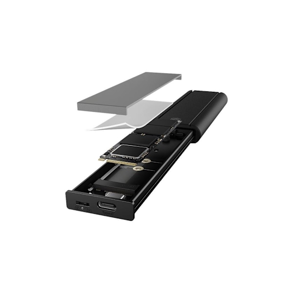 Raidsonic, förvaringsutrymme, Icy Box Extern M.2 NVMe, IB-1807MT-C31