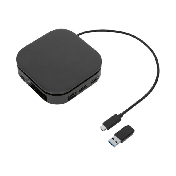 Targus, Universal DisplayLink USB-C Dual Monitor Travel Docking Station, 80W