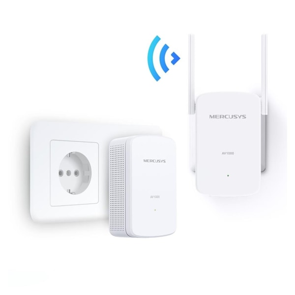 Mercusys, AV1000 Gigabit Powerline Wi-Fi Kit, MP510 KIT