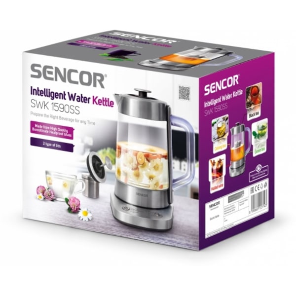 Glaskedel SWK 1590 SS, Sencor