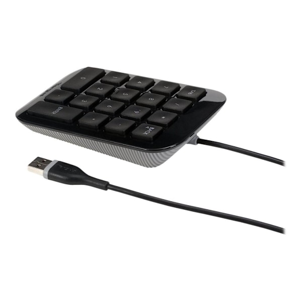 Targus, numerisk tastatur, AKP10EU Sort, Grå
