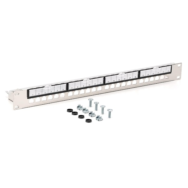 Digitus, modulært patchpanel, 24-porter, DN-91411-G