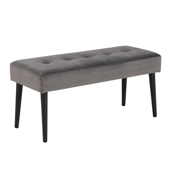 Bænk GLORY 38x95xH45cm, mørkegrå