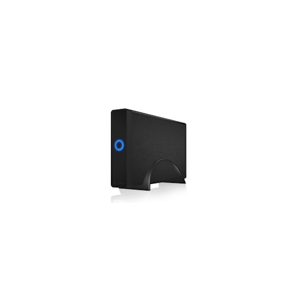 Raidsonic, eksternt kabinet til 3,5" SATA HDD'er med USB 3.0-interface og UASP-understøttelse, IB-377U3 Sort