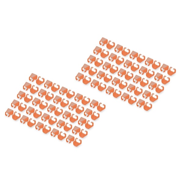 Digitus, Patch-kabelklemmer, Fargeklemmer for Patch-kabel, A-CC-O
