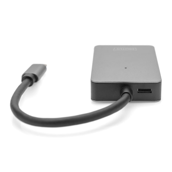 Digitus, USB-C kortlæser, 2 porte, høj hastighed, DA-70333