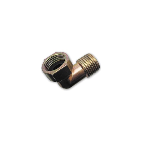 Kyynärpääliitin 1/2" uros x 1/2" naaras - SINKKI