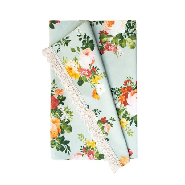 Pöytämatto SUMMER FLOWER, 45x116cm, kukkia
