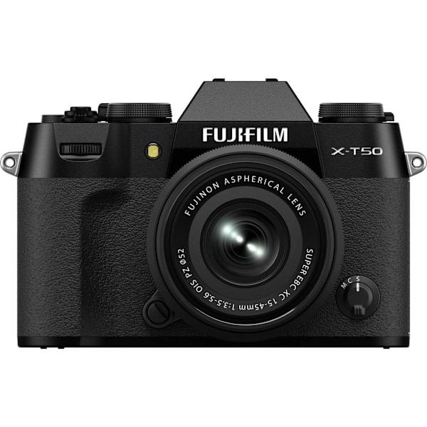 Fujifilm X-T50 + 15-45mm, svart Svart