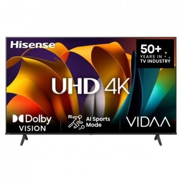 50" Ultra HD TV, 50A6N, Hisense