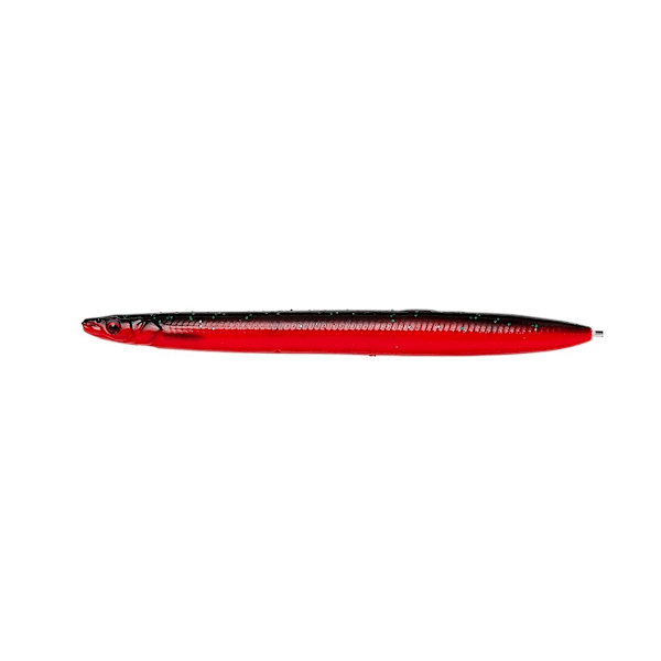 SavageGear 3D Soft Line Thru Tobis 12,5 cm/20g/0-1m Röd N Svart