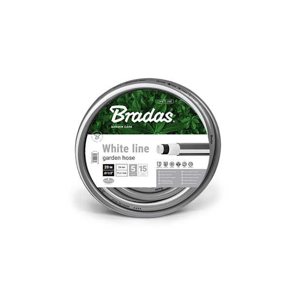 Haveslange WHITE LINE 1/2" - 20m Grey