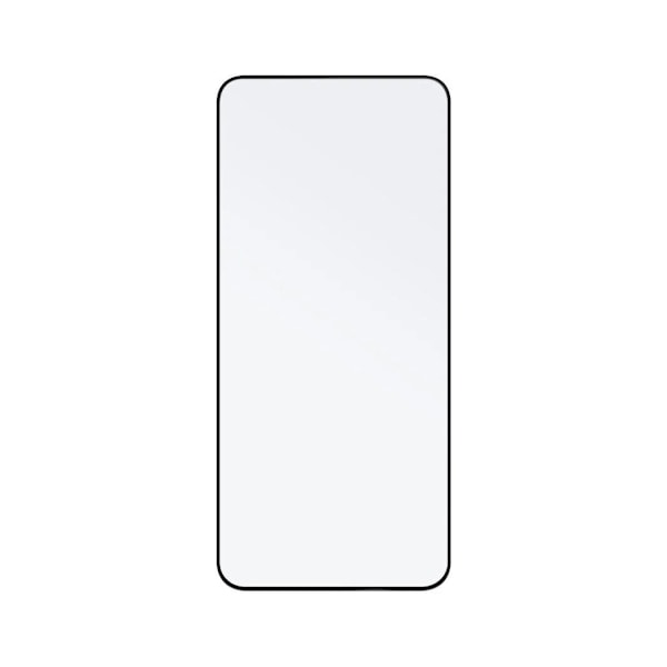 Fast skærmbeskytter | Xiaomi | Redmi Note 14 4G/5G | Hærdet glas | Sort | Full Cover 2.5D