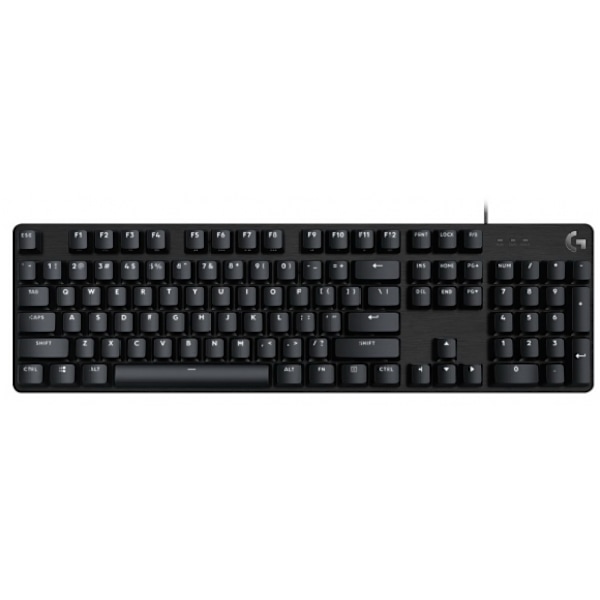 PC-tastatur G413 SE Mekanisk gaming-tastatur med ledning, sort US 920-010437, Logitech Sort