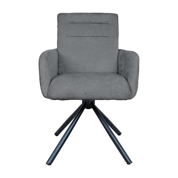 Chair BATUL rotating, dark grey