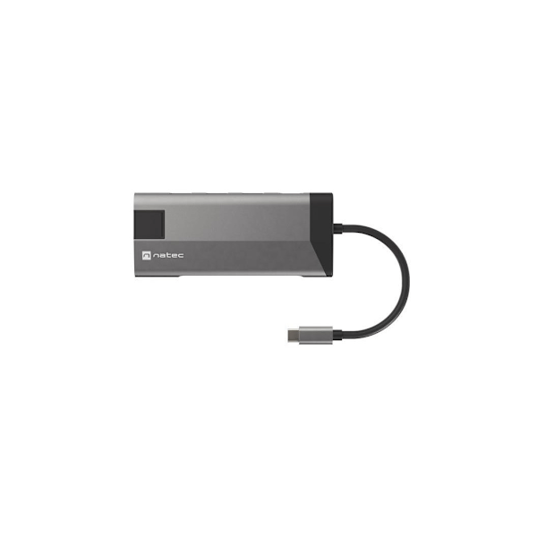 Natec, USB-C-telakointiasema, USB-C-moniporttinen sovitin, NMP-1690