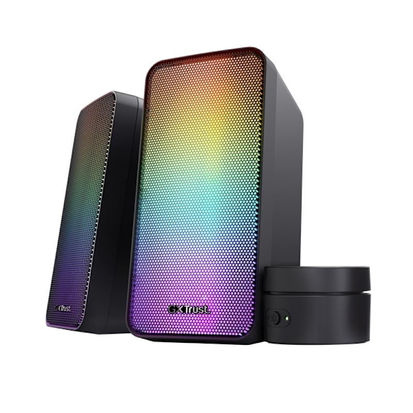 Højttaler gxt 611 wezz (sort, p.m.p.o. 12 watt, 1x audio-in, 24587), Trust
