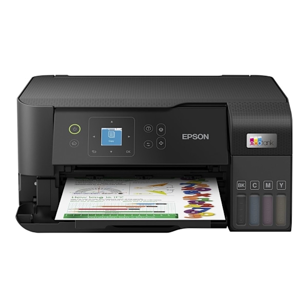 Epson, multifunktionel printer, EcoTank L3560 Sort