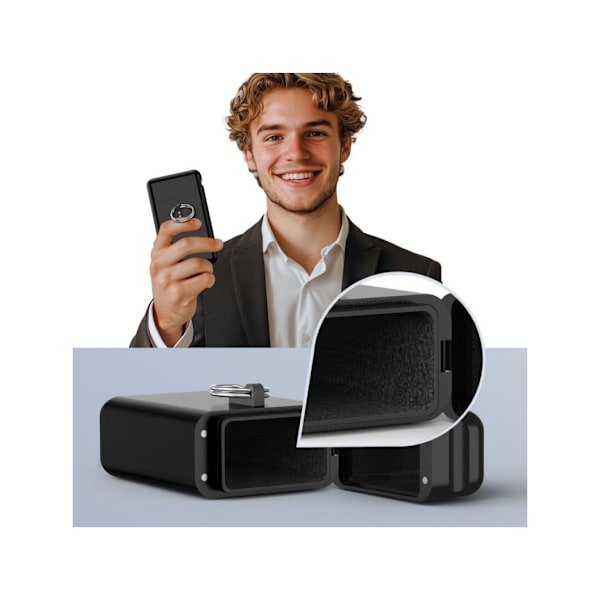 Tech-Protect bilnyckelfodral RFID Signal Blocker KLR200, svart