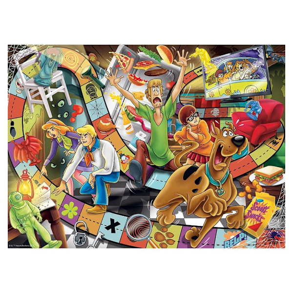 Ravensburger puslespil 200 brikker Scooby Doo