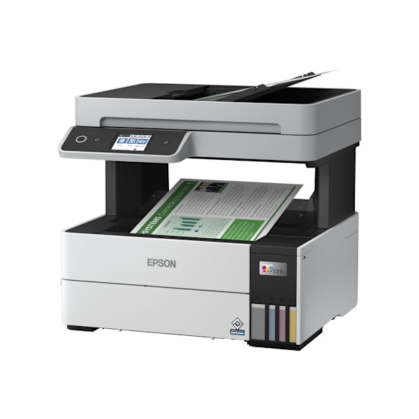 Epson, multifunktionel printer, EcoTank L6460 Sort, Hvid