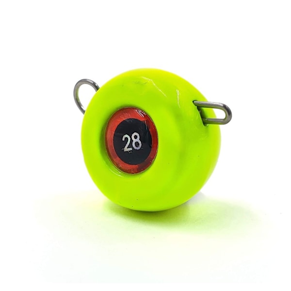 Jigsynke FB, 28 g, gul, 3 stk, Merganser