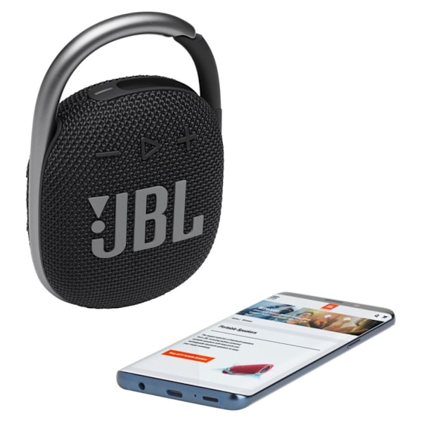JBL trådløs højttaler Clip 4, sort