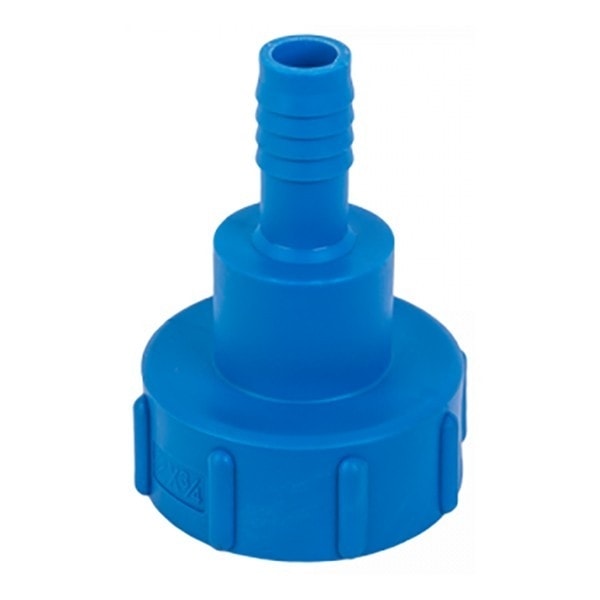 4 tuotteen paketti. IBC adapter, S60x6 sisäkierre - 3/4" letkuhäntä, Bradas