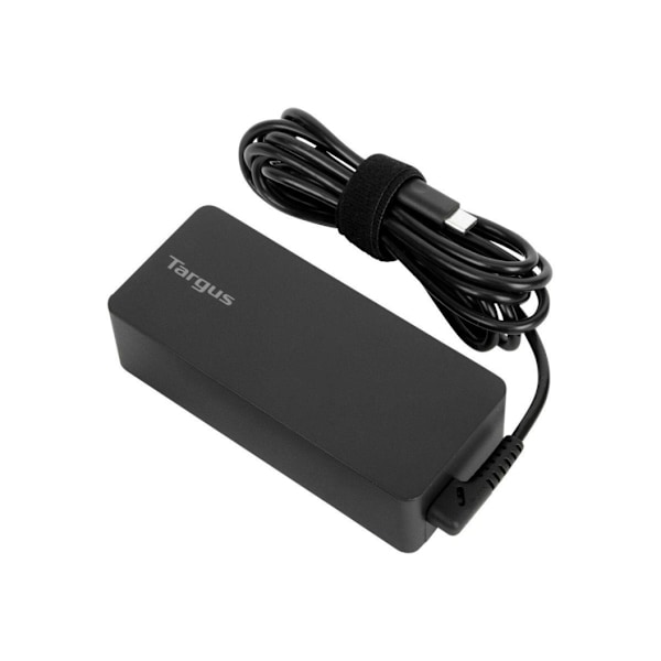 Targus, 65 W USB-C PD-lader - For bærbare datamaskiner eller Power Pass-Thru-dokkingstasjoner Sort
