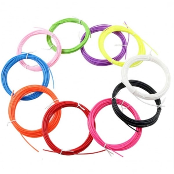 3D-print pen abs filament med 10 farver 1,75 mm / 5m FUS3DFIL, Fusion tilbehør