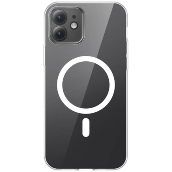 Magneettinen kristallikotelo ja karkaistu lasi iPhone 13" läpinäkyvä, Baseus