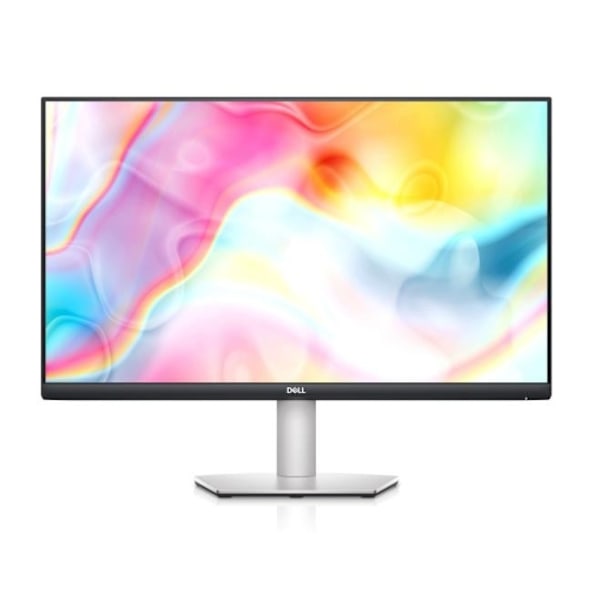 LCD-skärm s2722dc (27", panel ips, 2560x1440, 16:9, 4 ms, högtalare, vridbar, pivot, höjdjusterbar, tilt, 210-bbrr), Dell Grå