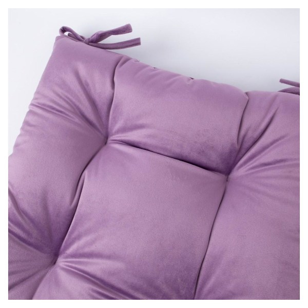 Stolsdyna VELVET 2, 40x40cm, lila