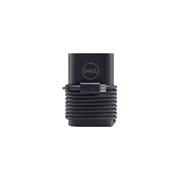 Dell, AC-adapter med strømledning Sort