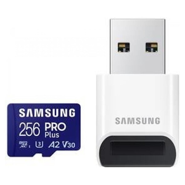 Hukommelse MICRO SDXC PRO+ 256GB/W/READER MB-MD256SB/WW SAMSUNG