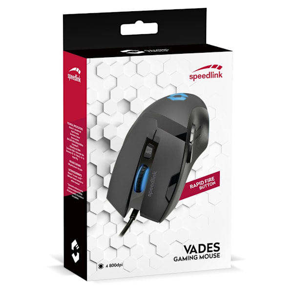 Speedlink musebeholdere, sorte (SL-680014-BKBK)
