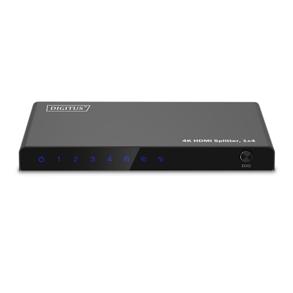Digitus, 4K HDMI Splitter, 1x4, DS-55337