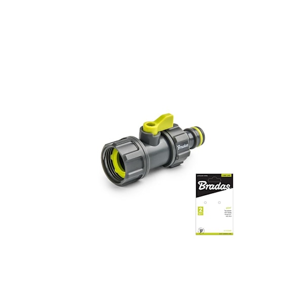 LIME LINE Hanan sovitin 3/4" venttiilillä Grey
