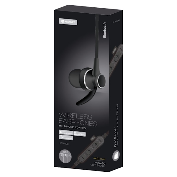 Platinet trådløst headset Sport PM1060, sort