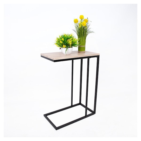 Sidebord ELT 46x26xH62cm lysebrun