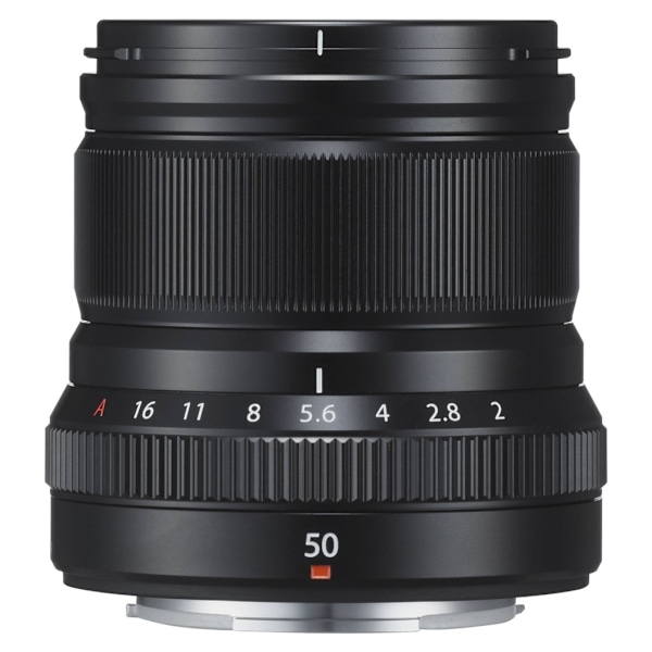 Fujinon XF 50mm f/2 R WR objektiv, svart