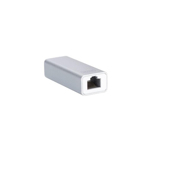 Digitus, USB Type-C til RJ45, USB Type C 3.0 Gigabit Ethernet-adapter 10/100/1000 Mbps, DN-3024